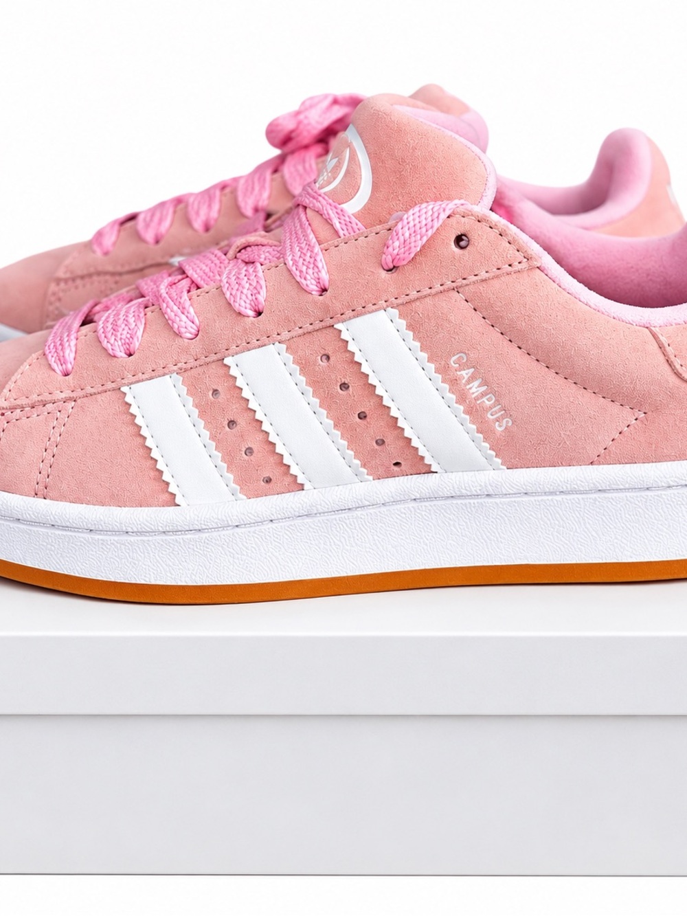 Adidas Campus 00s J Clear Pink Gum Girls Youth 5.5 Sneakers JH7840 New Box